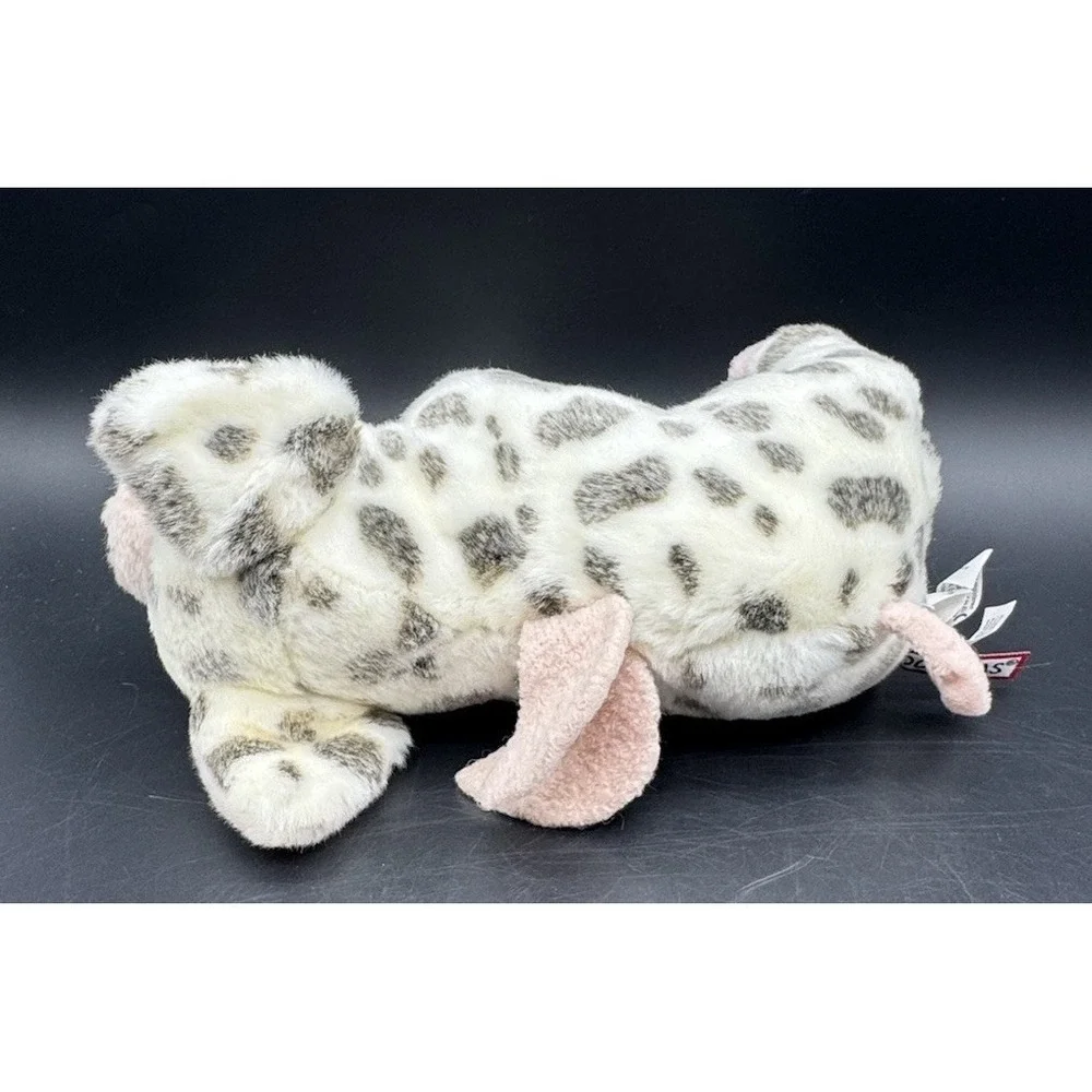 Handmade Pig Baby Blanket Lot w Douglas Pig Plush Pink Teal Rag Quilt